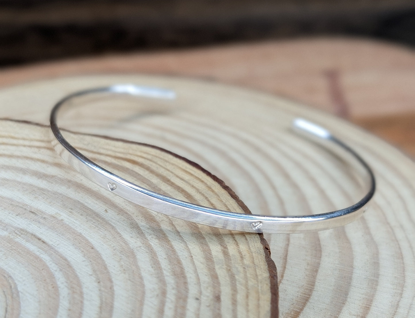 sterling silver adjustable mini cuff