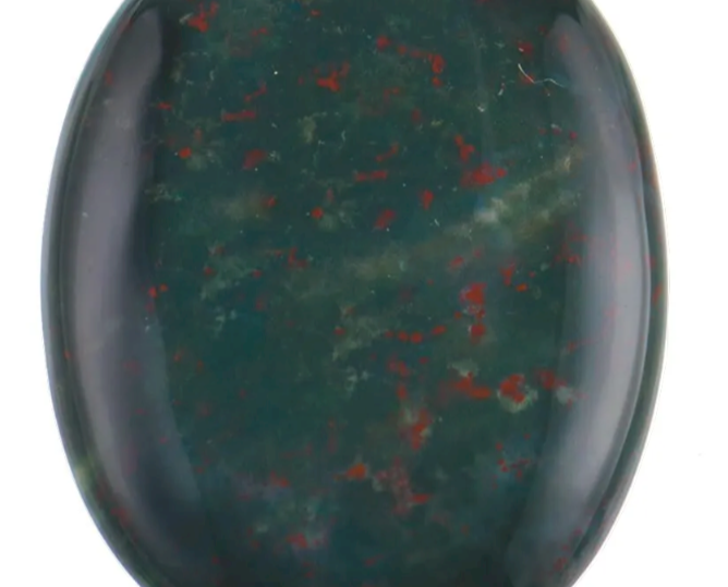 sterling silver bloodstone ring