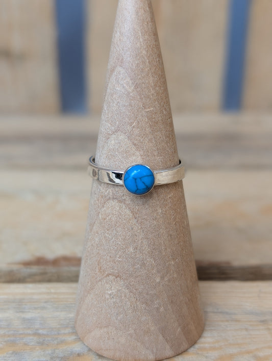 sterling silver turquoise ring
